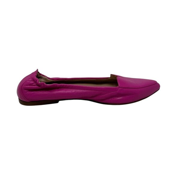 French Sole New York FS/NY hot pink leather Claudia Heart Ballet Flats size 8.5 - Picture 8 of 14